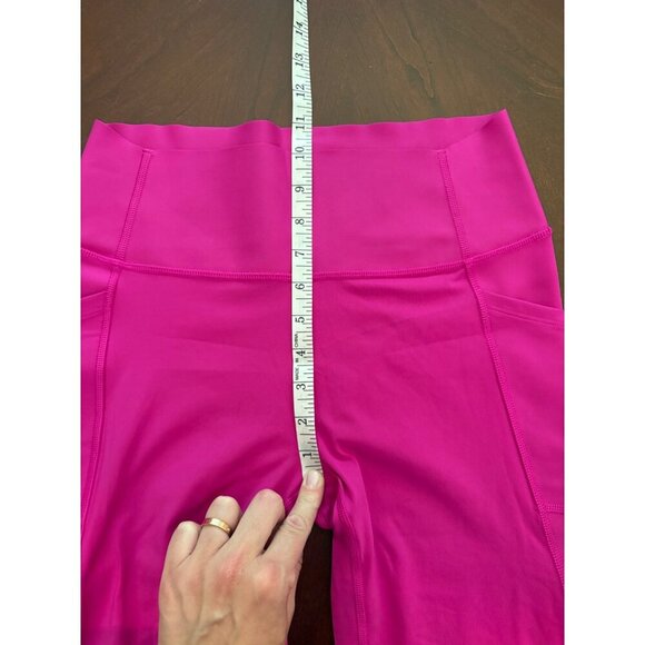 Gap Fit Magenta Sculpt Revolution Cropped Leggings Size Medium Neon Pink - Picture 8 of 11
